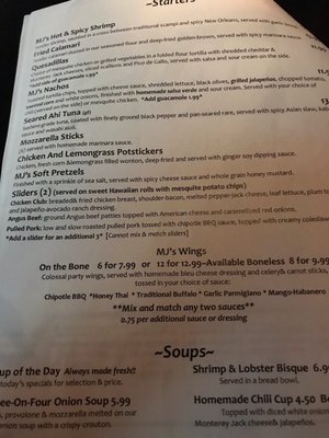Menu photo 1 MJ's Restaurant Bar & Grill Neptune, NJ Menu photo 1 MJ's Restaurant Bar & Grill Neptune, NJ