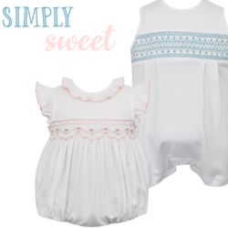 Tiny Town - Sweet smocked knits!