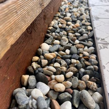E & S Landscape Construction - Pebble trim, exactly as we had wanted it. - Landscaping Near Me E & S Landscape Construction - Pebble trim, exactly as we had wanted it. - Landscaping Near Me