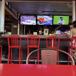 The bar The bar