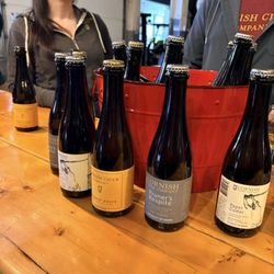 Oxbow Blending & Bottling - Cornish cider paper cutter was very popular. Attempted three times to hear about them.