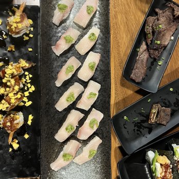 Kan Sushi - Hamachi w wasabi - Sushi Bars Near Me - Honolulu, Hawaii