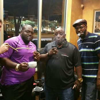 Burn One Cigars - a group of men eating - Tobacco Shops Near Me - Margate, Florida