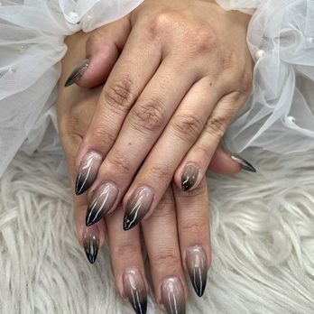 NailsTOP Spa & Lashes - Goth nails for a concert - Nail Technicians Near Me - Norwalk, California NailsTOP Spa & Lashes - Goth nails for a concert - Nail Technicians Near Me - Norwalk, California