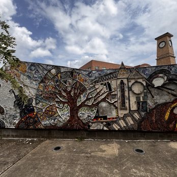 Rhapsody Mural - Back of mural - Art Tours Near Me - Austin, Texas