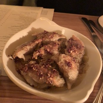Nancy's Hustle - Duck dumplings - New American Near Me - Houston, Texas Nancy's Hustle - Duck dumplings - New American Near Me - Houston, Texas