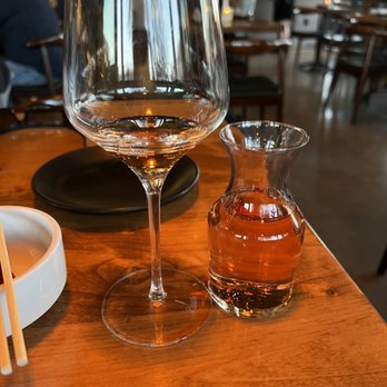 Clever Koi - How the wine is served - Asian Fusion Near Me - Gilbert, Arizona
