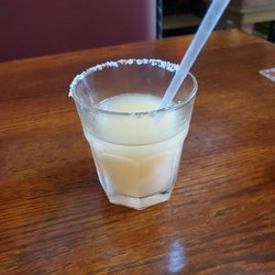 Old El Camino - Prickly pear frozen half price margarita