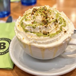 Pistachio White Chocolate Latte