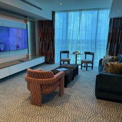 Lake Nona Wave Hotel - Living area.