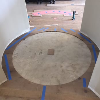 Flooring Professionals - Patterning out a custom rotunda for a customer in Scottsdale - Flooring Near Me Flooring Professionals - Patterning out a custom rotunda for a customer in Scottsdale - Flooring Near Me