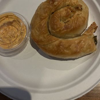 Caspian Crust - Spinach & feta börek - Coffee & Tea Near Me - Washington, DC, District of Columbia Caspian Crust - Spinach & feta börek - Coffee & Tea Near Me - Washington, DC, District of Columbia