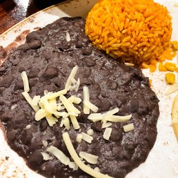 Black beans and Mexican rice Black beans and Mexican rice