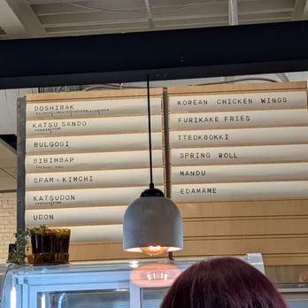 Koso - Menu board - Food Court Near Me - Columbus, Ohio
