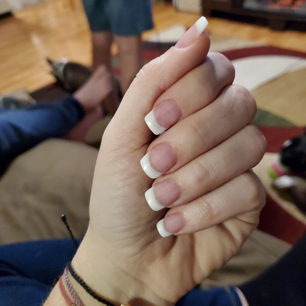 Nails & Spa - Beautiful, classic French (dip powder) - Nail Salons Near Me - Bloomington, Illinois Nails & Spa - Beautiful, classic French (dip powder) - Nail Salons Near Me - Bloomington, Illinois