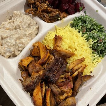 Amir's Falafel Los Angeles - Shawarma Plate - Middle Eastern Near Me - Los Angeles, California