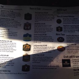 Beer list Beer list