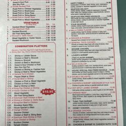 Dragon Express - Menu