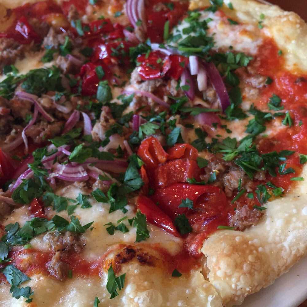 The Dundee Bistro - Sausage Cotechino Pizza - New American Near Me - Dundee, Oregon The Dundee Bistro - Sausage Cotechino Pizza - New American Near Me - Dundee, Oregon