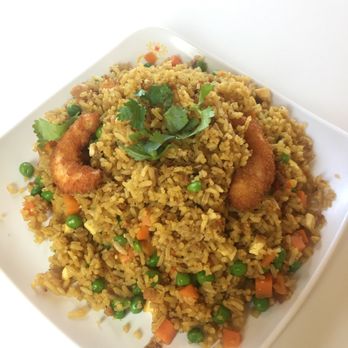 Loving Hut - Glendale - Spicy guru fried rice with cha cha shrimp - Vegan Near Me - Glendale, Arizona Loving Hut - Glendale - Spicy guru fried rice with cha cha shrimp - Vegan Near Me - Glendale, Arizona
