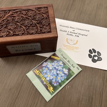 Double J Animal Hospital - They have the only pet cremation service in Hobbs. RIP Biscuit. 2.17.2025 - Veterinarians Near Me - Hobbs, New Mexico Double J Animal Hospital - They have the only pet cremation service in Hobbs. RIP Biscuit. 2.17.2025 - Veterinarians Near Me - Hobbs, New Mexico
