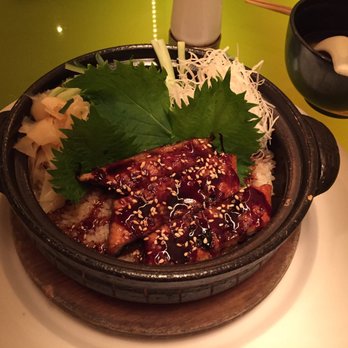 Morimoto - Unagi on a bed of foie gras fried rice , yum! - Japanese Near Me - Philadelphia, Pennsylvania Morimoto - Unagi on a bed of foie gras fried rice , yum! - Japanese Near Me - Philadelphia, Pennsylvania