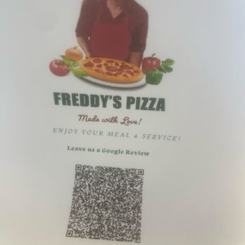 Freddy’s Pizza - Review QR code - Pizza Near Me - Oxnard, California Freddy’s Pizza - Review QR code - Pizza Near Me - Oxnard, California