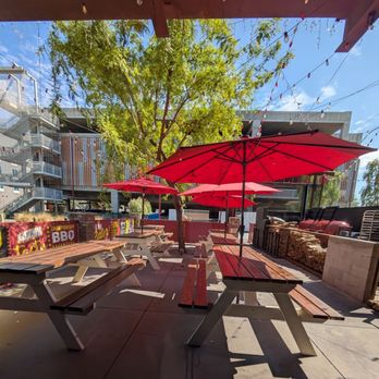 Back Alley BBQ - Back patio - Barbeque Near Me - Chandler, Arizona
