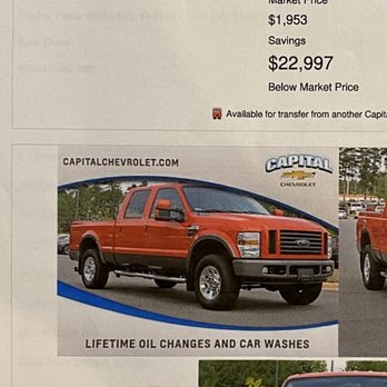 Capital Chevrolet - Here is the picture of the saws as for the truck. - Car Dealers Near Me - Wake Forest, North Carolina Capital Chevrolet - Here is the picture of the saws as for the truck. - Car Dealers Near Me - Wake Forest, North Carolina