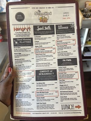 Menu photo 2 The Scrambled Egg Lithia, FL