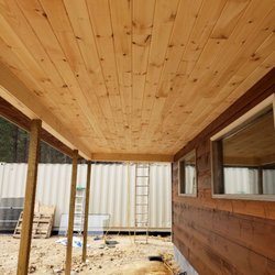 Tongue and groove ceiling
