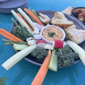 Sky & Vine Rooftop Bar - Hummus appetizer - New American Near Me - Napa, California Sky & Vine Rooftop Bar - Hummus appetizer - New American Near Me - Napa, California