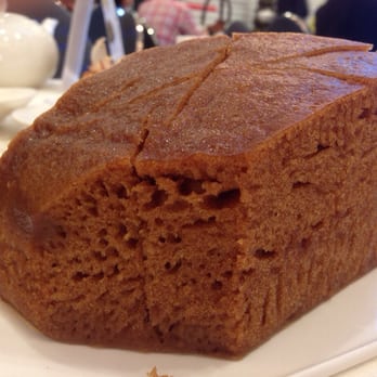 Chef Tony - Traditional steamed red sugar sponge cake - Dim Sum Near Me - Richmond, British Columbia