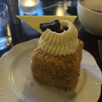 St Pierre Steak And Seafood - Coconut Cake, beautiful! - Seafood Near Me - Minneapolis, Minnesota St Pierre Steak And Seafood - Coconut Cake, beautiful! - Seafood Near Me - Minneapolis, Minnesota