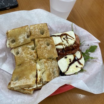 Bottega Gabriele - Nduja Grilled Cheese Salad Soda - Delis Near Me - Seattle, Washington Bottega Gabriele - Nduja Grilled Cheese Salad Soda - Delis Near Me - Seattle, Washington
