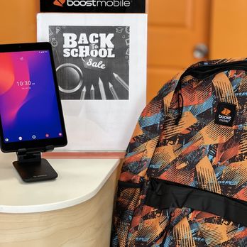 Boost Mobile - Back to school Check out our accessory sales and $10 Tablet with FREE service! - Mobile Phones Near Me - Pomona, California Boost Mobile - Back to school Check out our accessory sales and $10 Tablet with FREE service! - Mobile Phones Near Me - Pomona, California