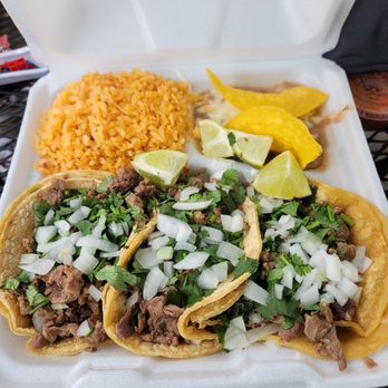 Chicken and Taco Loco - Steak tacos y rice and beans - Mexican Near Me - Brandon, Florida Chicken and Taco Loco - Steak tacos y rice and beans - Mexican Near Me - Brandon, Florida