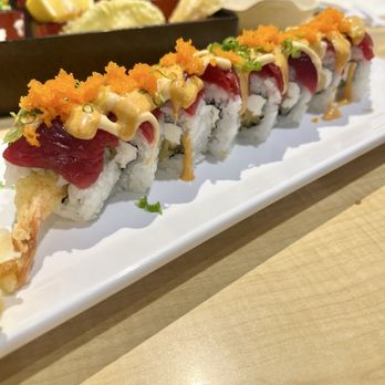 Akebono - Tuna Extreme Roll - Japanese Near Me - Sacramento, California Akebono - Tuna Extreme Roll - Japanese Near Me - Sacramento, California