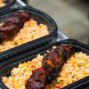 Valley Farm Market - a close up of a tray of chicken and rice - Grocery Near Me - Spring Valley, California Valley Farm Market - a close up of a tray of chicken and rice - Grocery Near Me - Spring Valley, California
