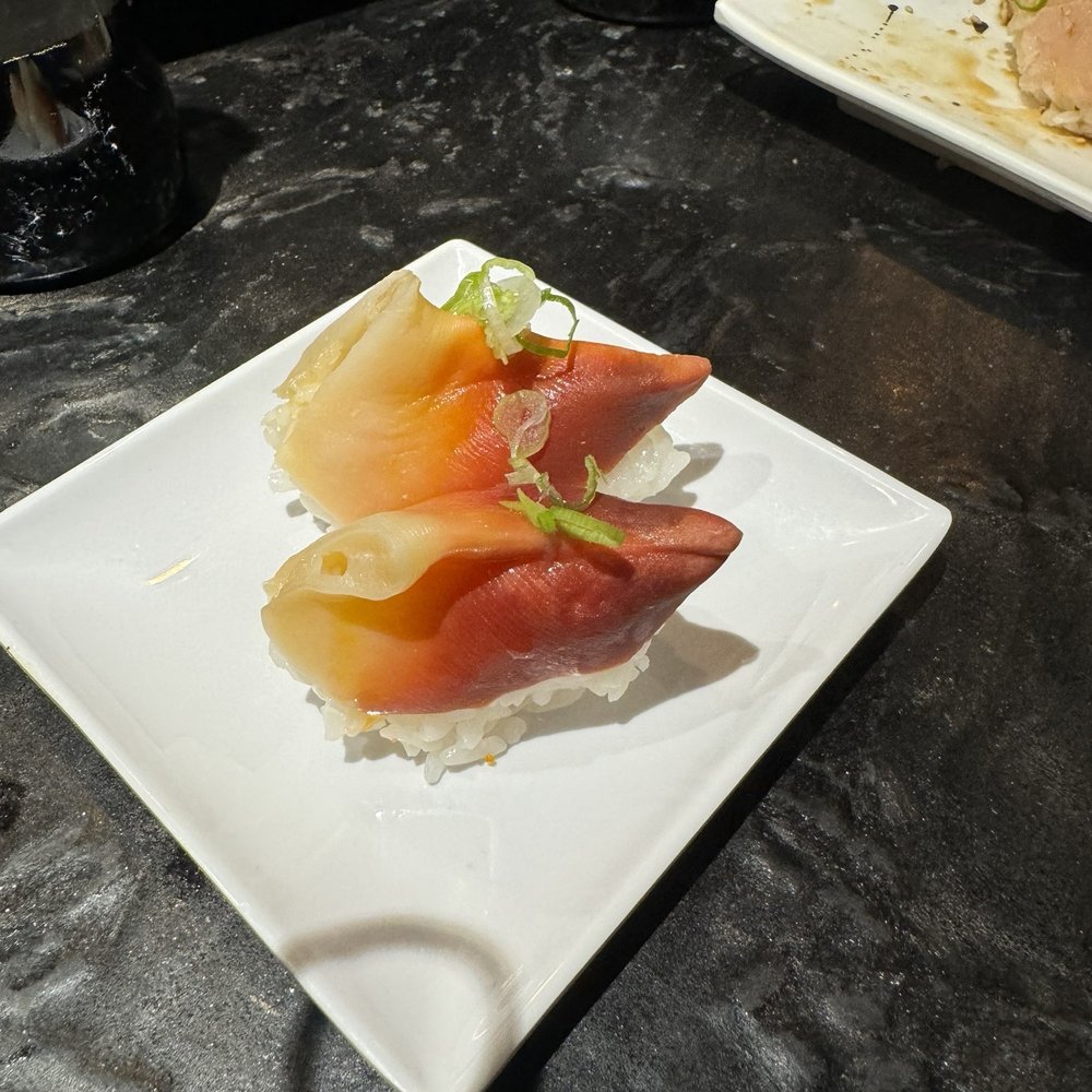 Seaward Sushi - Hokki Gai aka surf calm is my favorite and let me tell you these were fresh and sweet. - Sushi Bars Near Me - Ventura, California Seaward Sushi - Hokki Gai aka surf calm is my favorite and let me tell you these were fresh and sweet. - Sushi Bars Near Me - Ventura, California