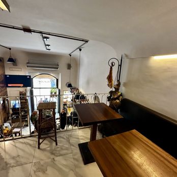 Franco Wine Bar & Typical Sicilian Food - Upstairs Dining Area - Wine Bars Near Me - Taormina, Maine