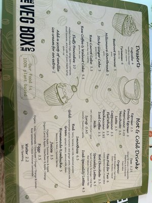 Menu photo 4 The Veg Box Cafe London, XGL