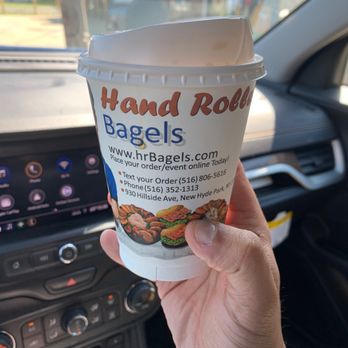 Hand Rolled Bagels - Regular Coffee-HOT - Bagels Near Me - New Hyde Park, New York