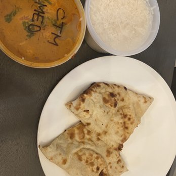 Guru Indian Restaurant - Chicken tikki masala to go with naan bread - Indian Near Me - Clermont, Florida