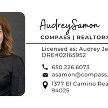 Audrey Samon - Compass - Real Estate Agents Near Me - Menlo Park, California