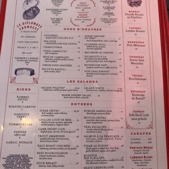 Le Diplomate - Menu: 7/8/18 - Brasseries Near Me - Washington, DC, District of Columbia Le Diplomate - Menu: 7/8/18 - Brasseries Near Me - Washington, DC, District of Columbia
