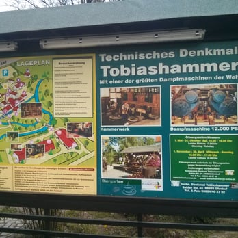 Tobiashammer Technisches Denkmal - Aushang / Info - Museums Near Me - Ohrdruf, TH