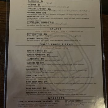 Terramar Brewing & Distilling - Menu - Pizza Near Me - Edison, Washington Terramar Brewing & Distilling - Menu - Pizza Near Me - Edison, Washington