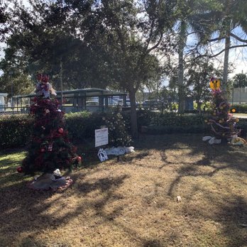 Memorial Park - Christmas trees - Parks Near Me - Stuart, Florida