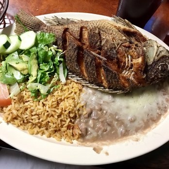 El Caporal - Mojarra - fried whole tilapia. Amazing! - Mexican Near Me - Altadena, California